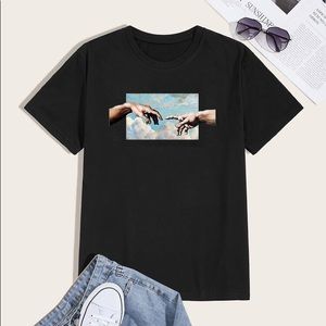 The Creation of Adam tee